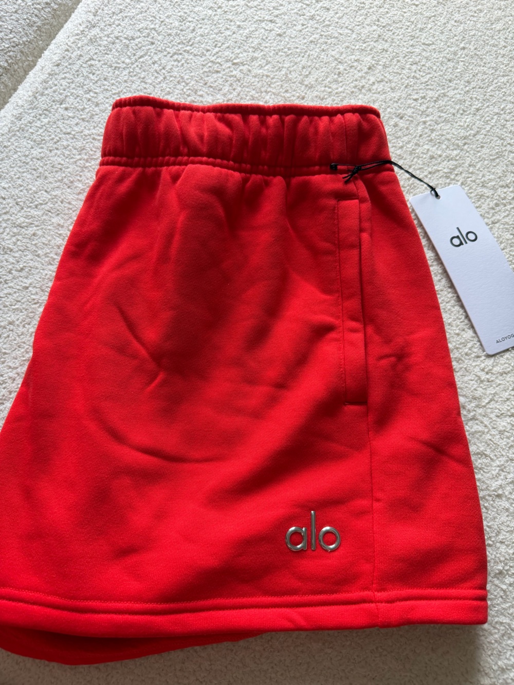 ALO Accolade Red Shorts - Picture 4 of 5